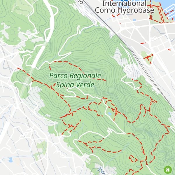 Map of Monte Croce