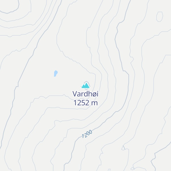 Map of Vardhøi