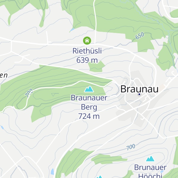 Map of Braunauer Berg