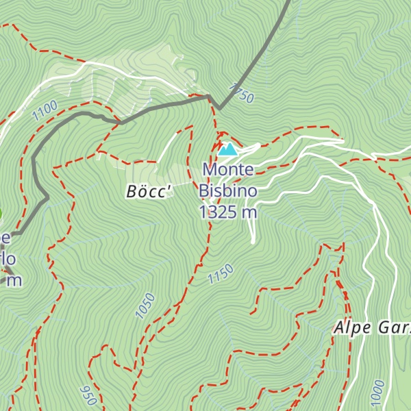 Map of Rifugio Capanna Falco