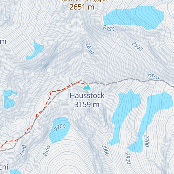 Map of Hausstock