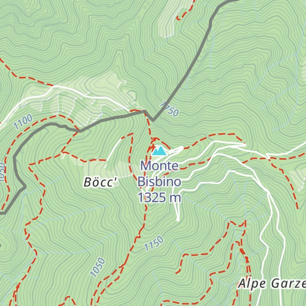 Map of Ristoro Alpino Vetta Bisbino