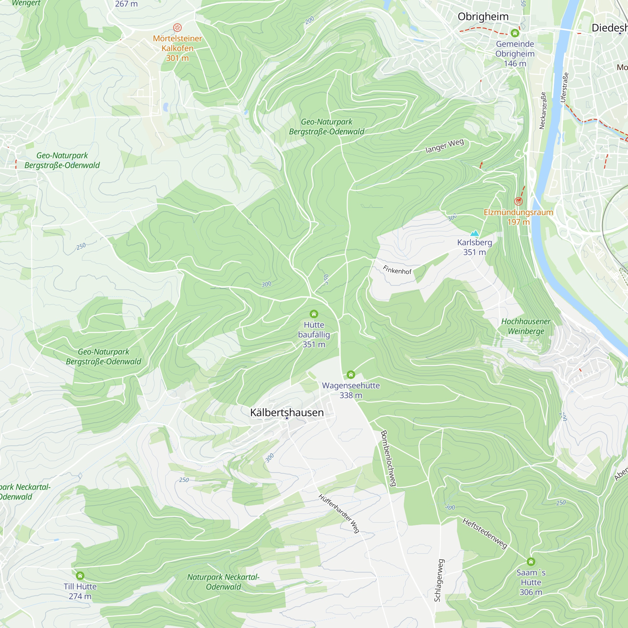 Hütte baufällig map