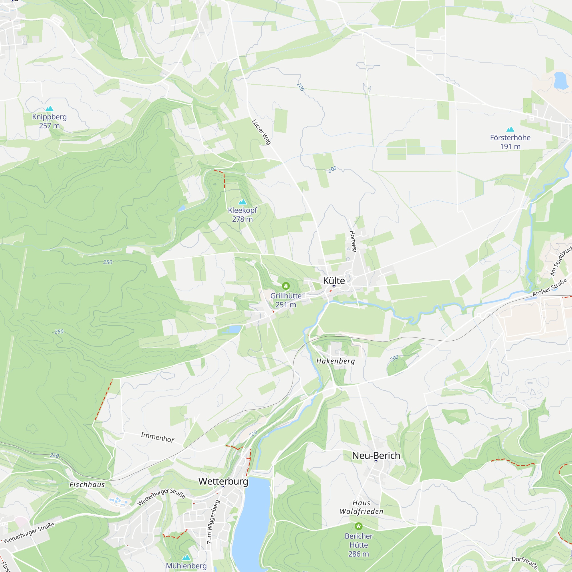 Grillhütte map