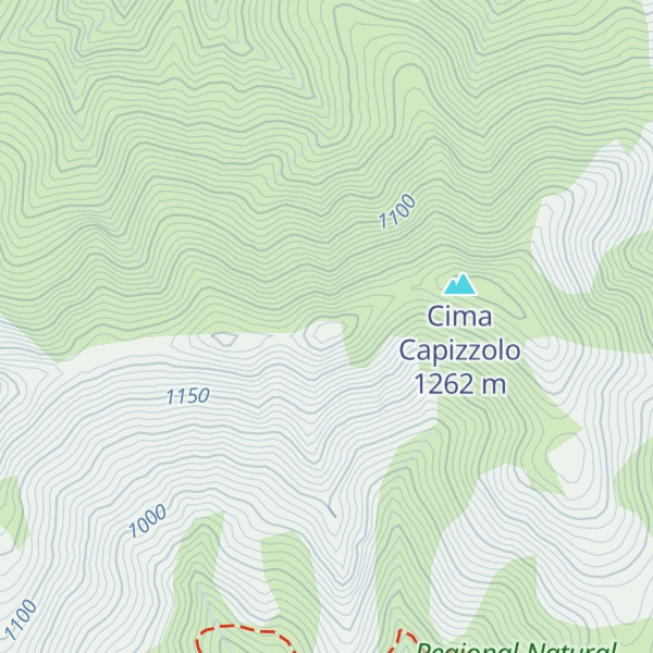 Map of Cima Muntacchione