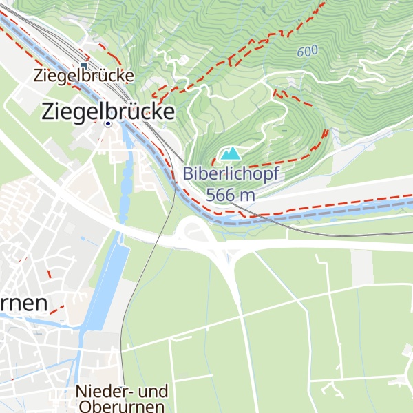 Map of Pumpstation Biberlikopf