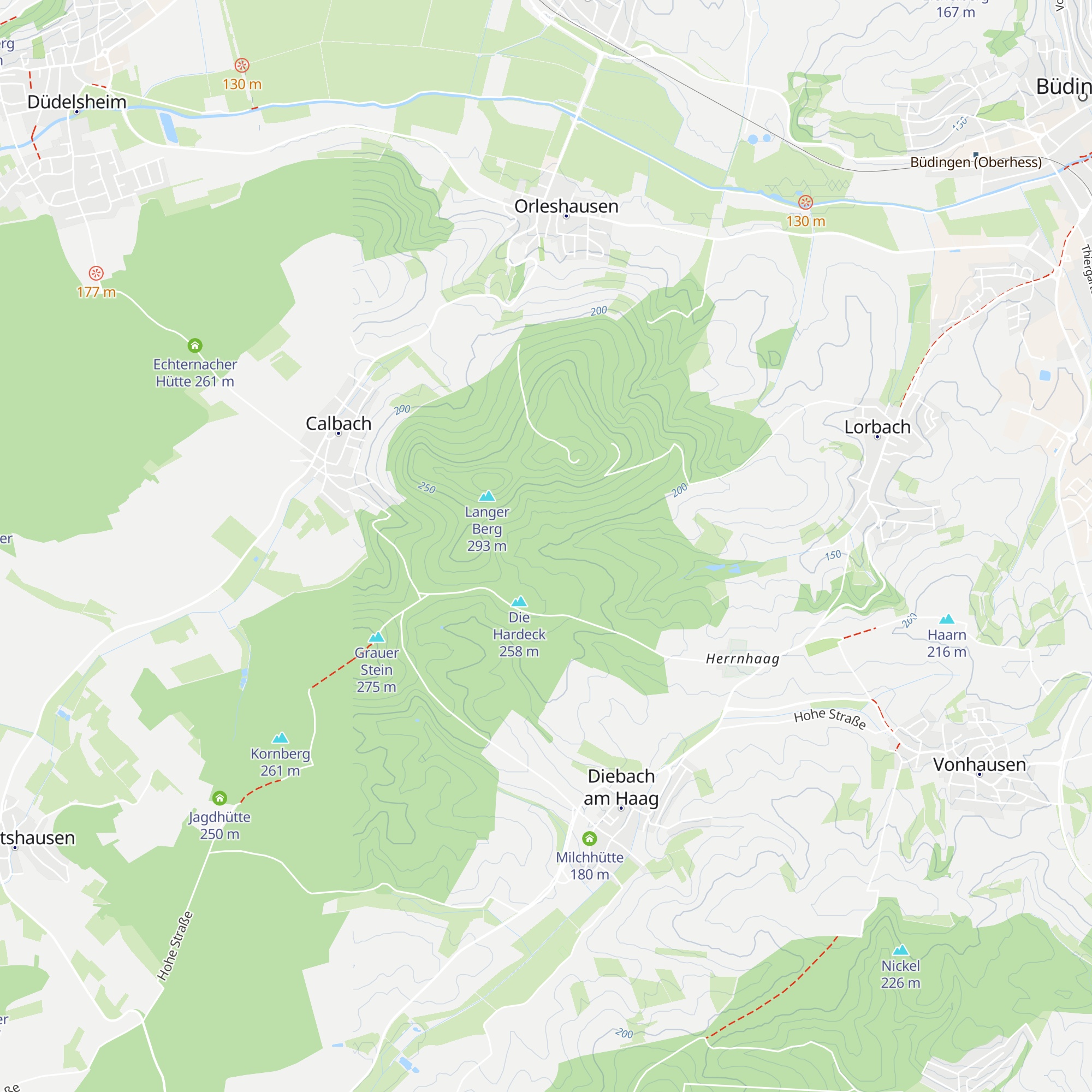 Fabianshütte map