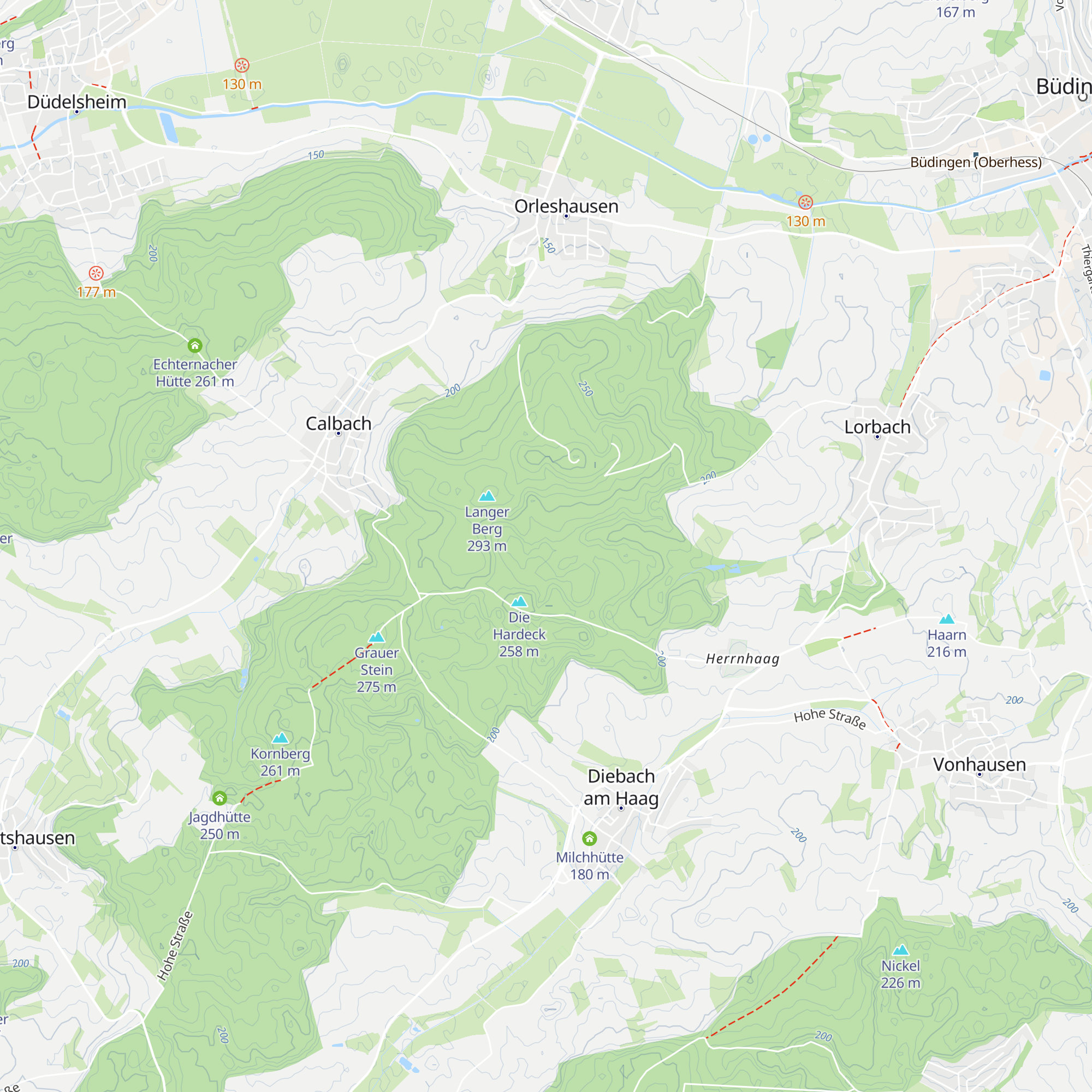 Fabianshütte map