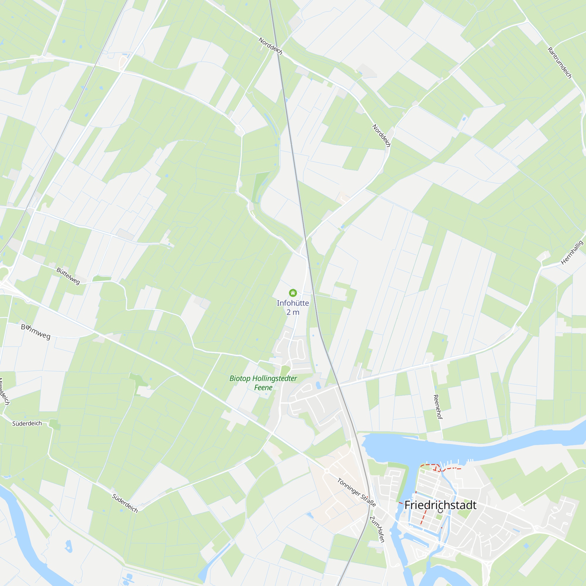 Infohütte map