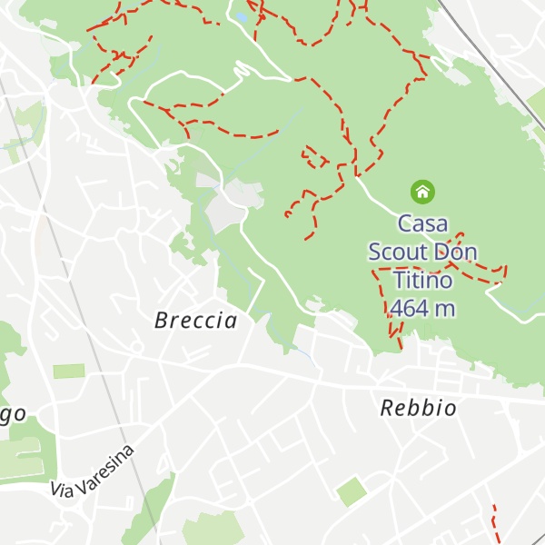 Map of Villa Giovio