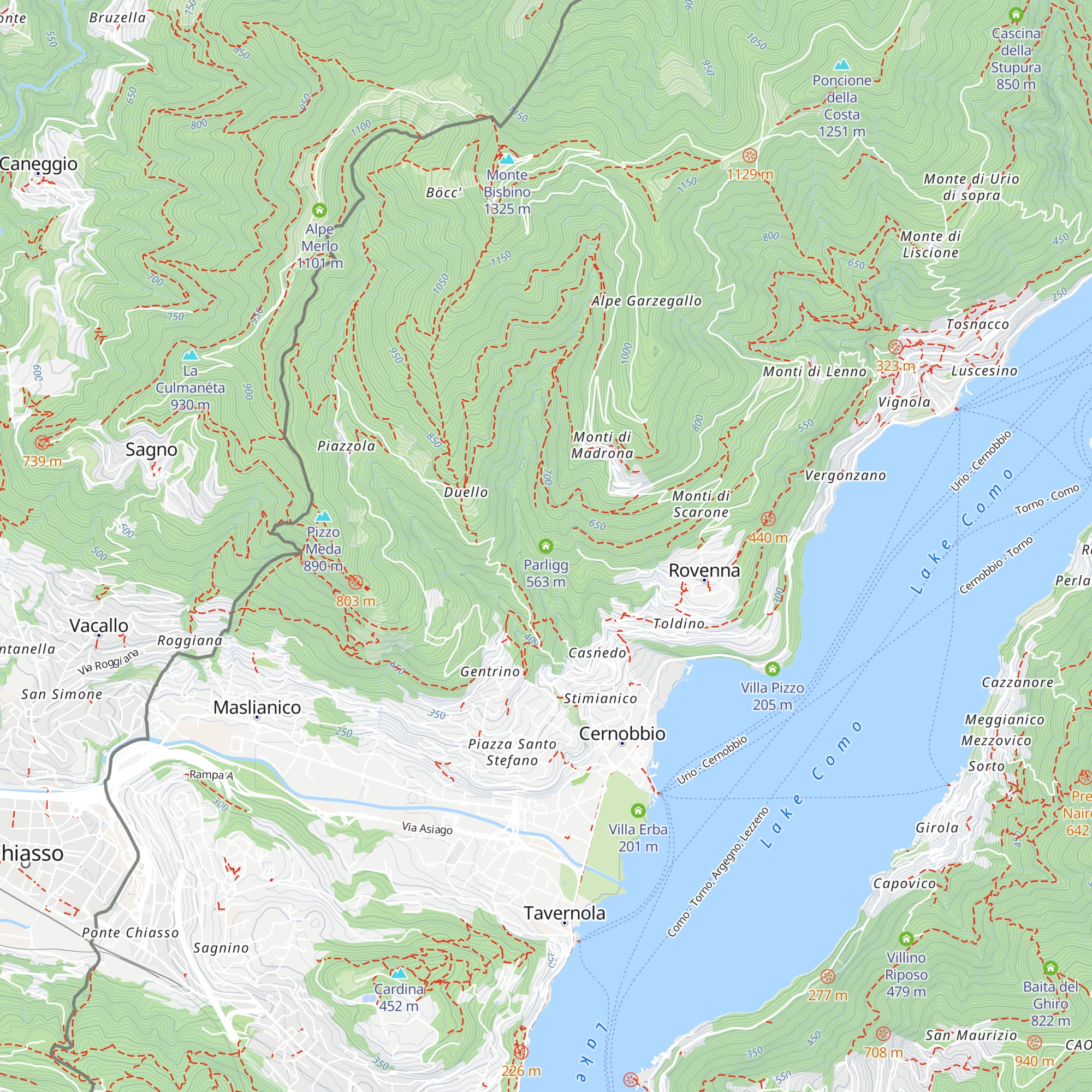 Parligg map