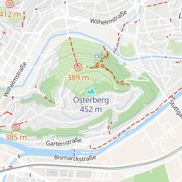 Map of Österberg