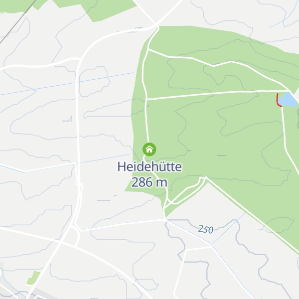Map of Heidehütte