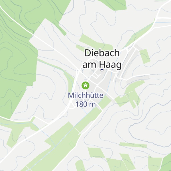 Map of Milchhütte