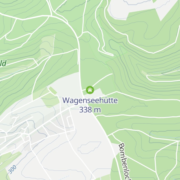 Map of Wagenseehütte