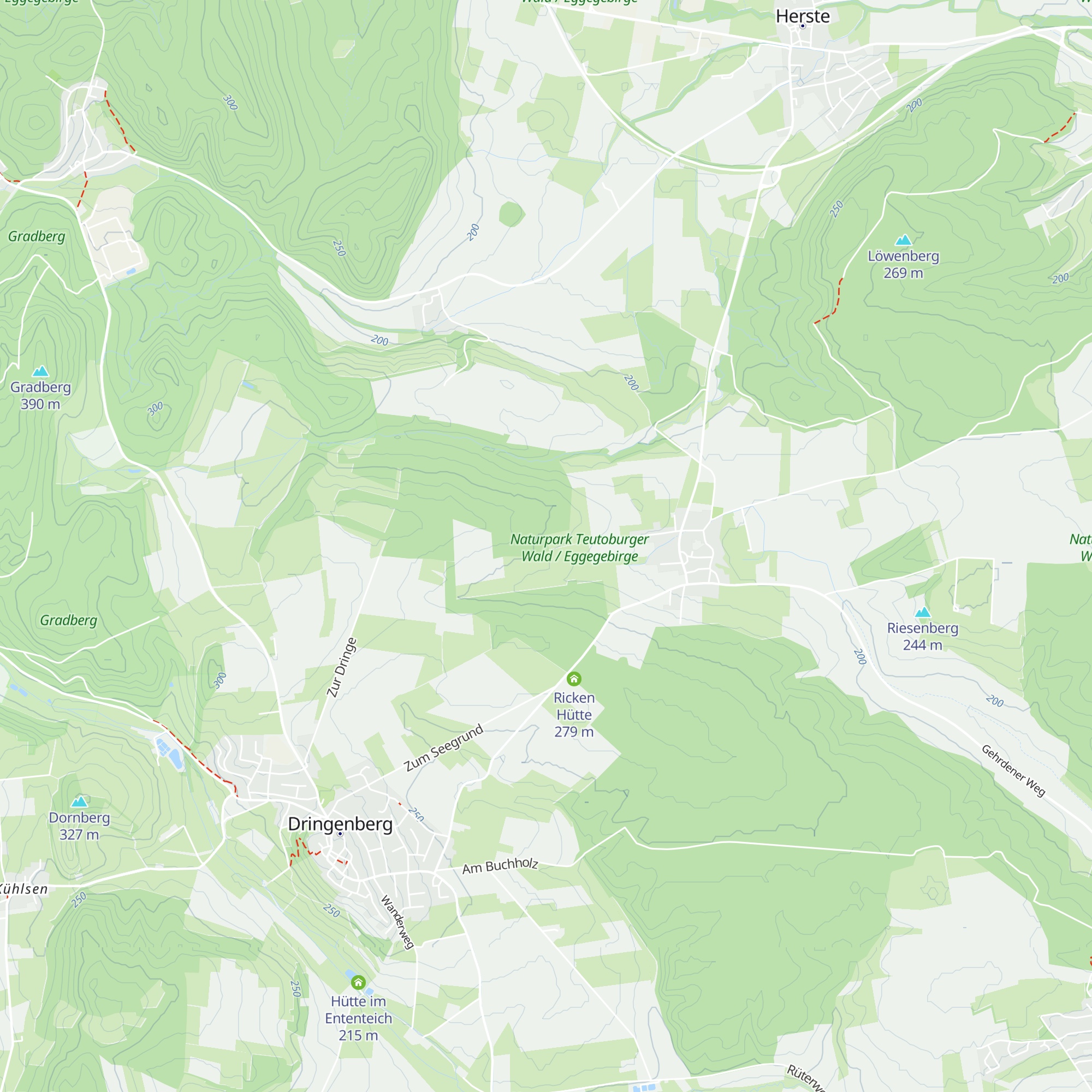 Picknickhütte map