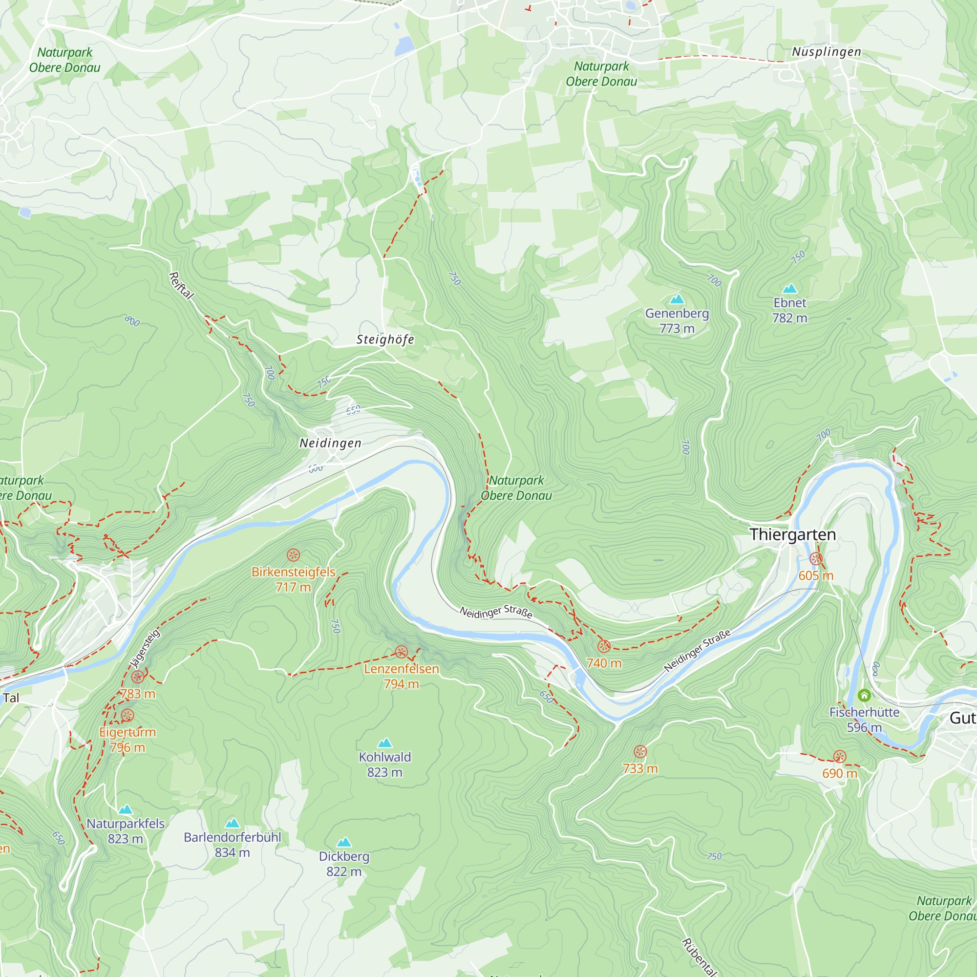 Stettener Schutzhütte map
