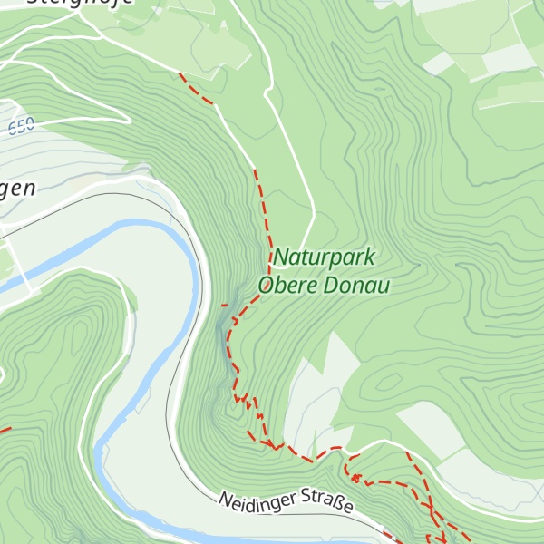 Map of Stettener Schutzhütte