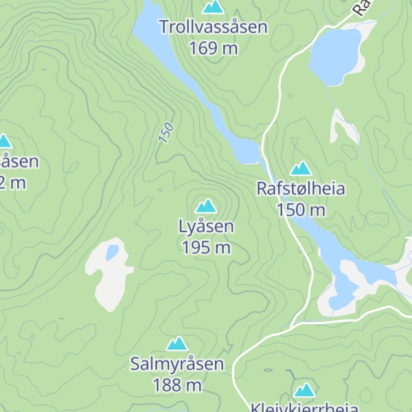 Map of Lyåsen
