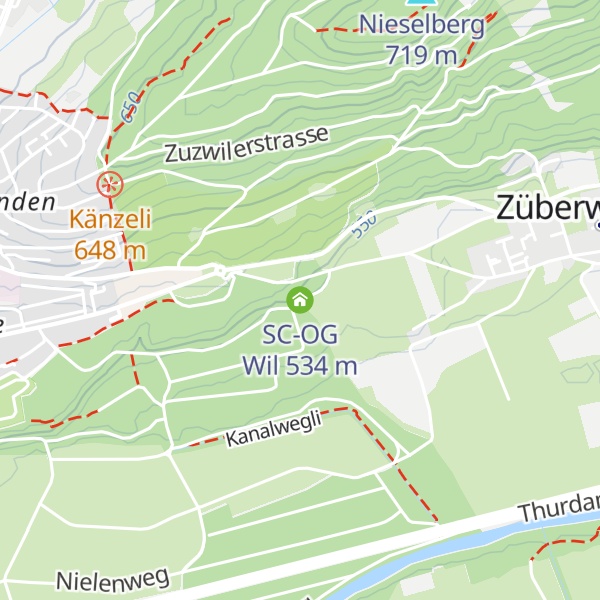 Map of SC-OG Wil