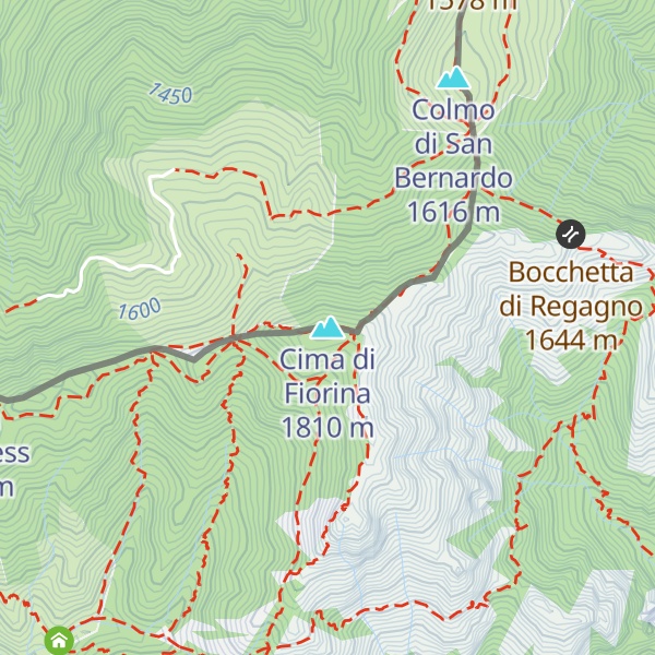 Map of Cima di Fiorina