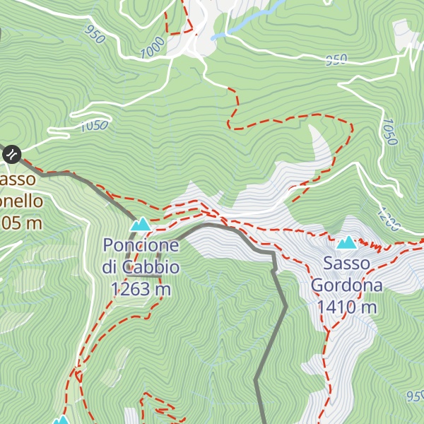 Map of Rifugio Prabello