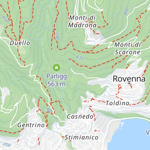 Map of Rovenna