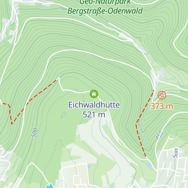 Map of Eichwaldhütte