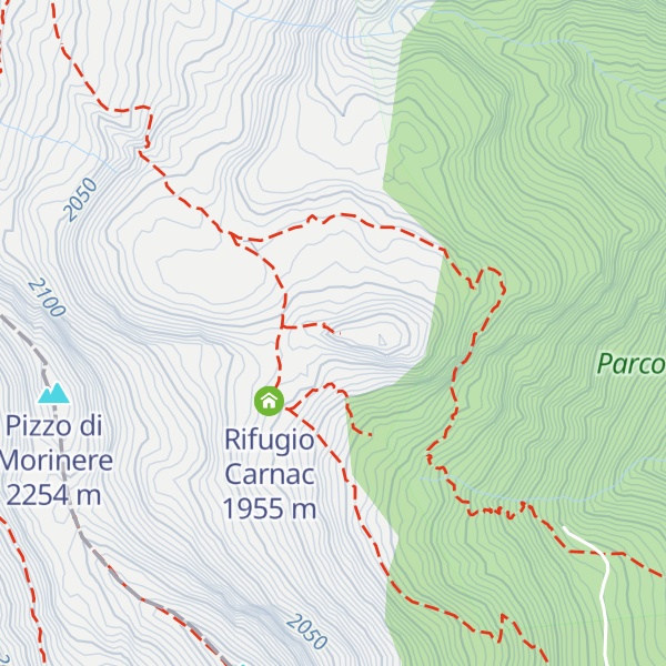 Map of Motta de Carnac