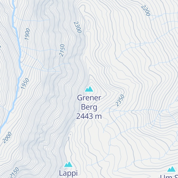 Map of Grener Berg
