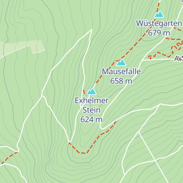 Map of Exhelmer Stein