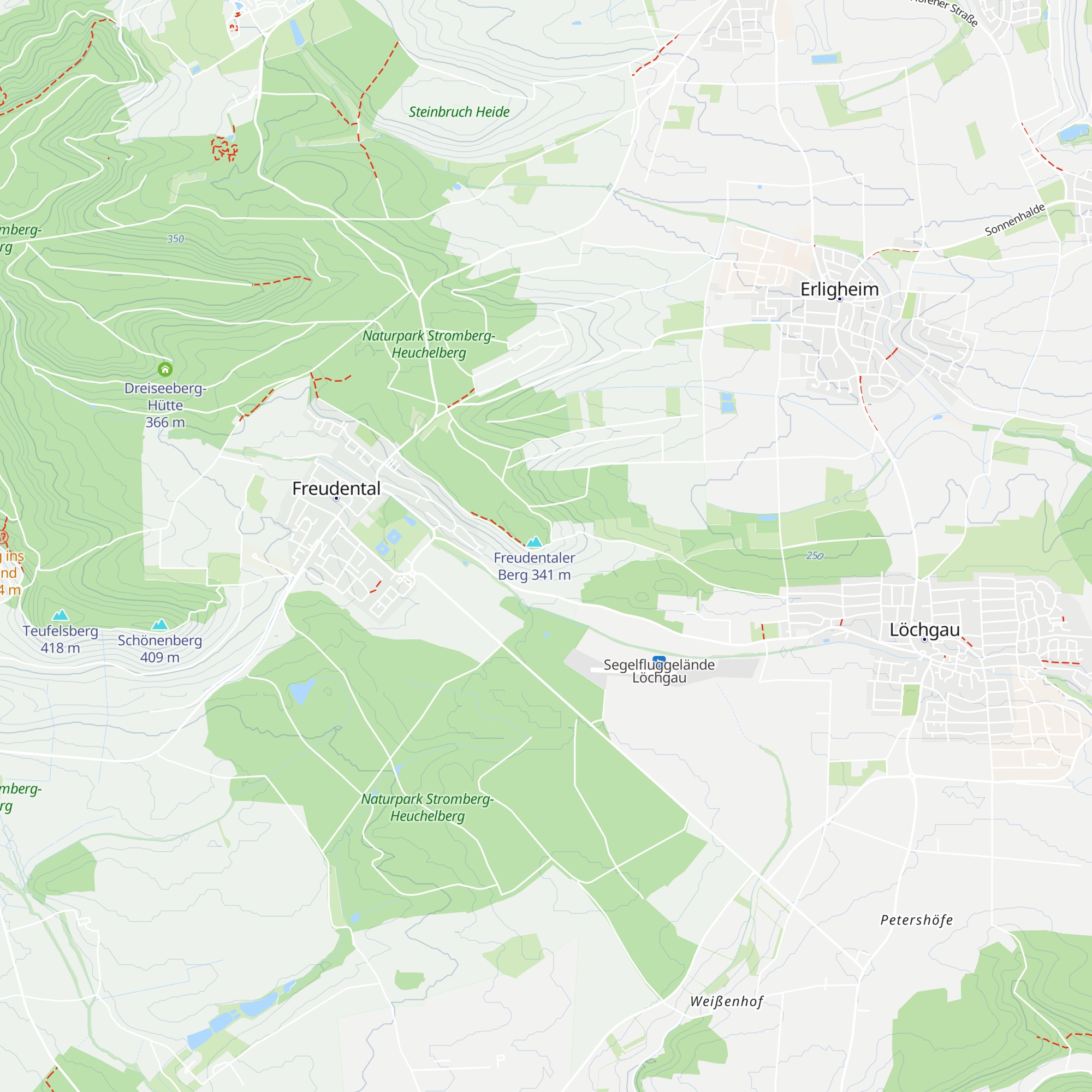 Berghütte map