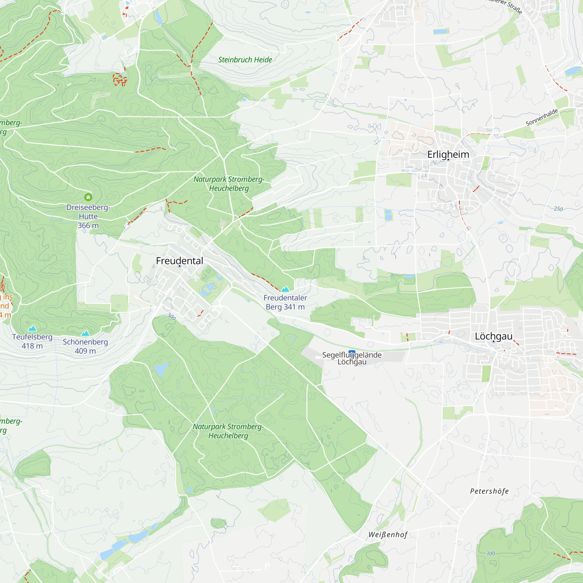 Berghütte map