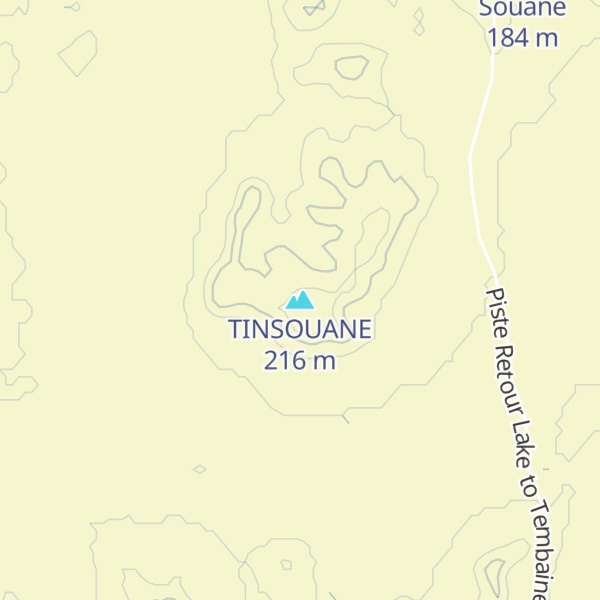 Map of TINSOUANE