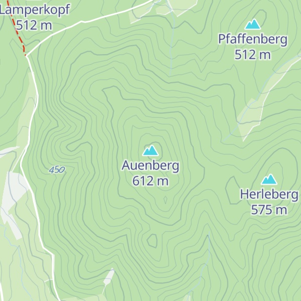Map of Auenberg