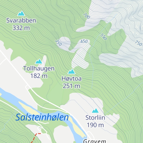 Map of Høvtoa
