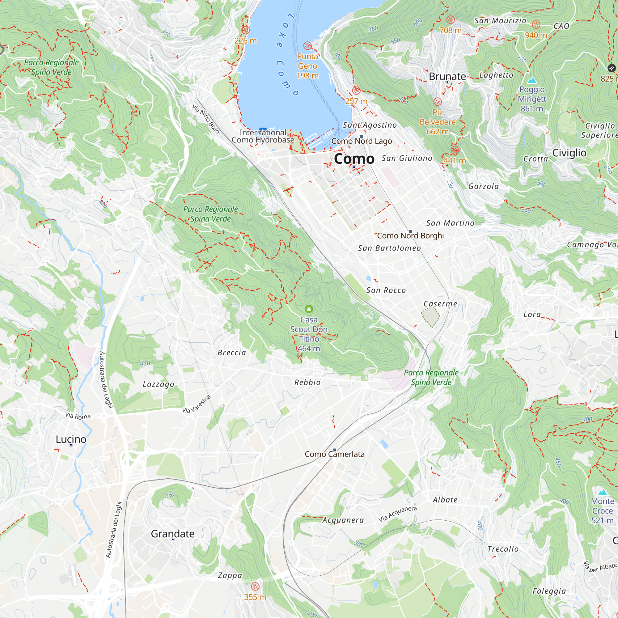Casa Scout Don Titino map