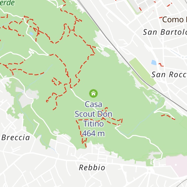 Map of Casa Scout Don Titino
