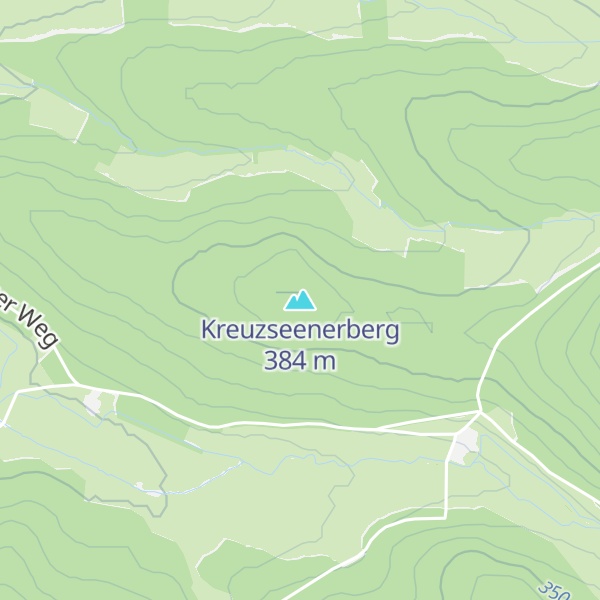 Map of Kreuzseenerberg