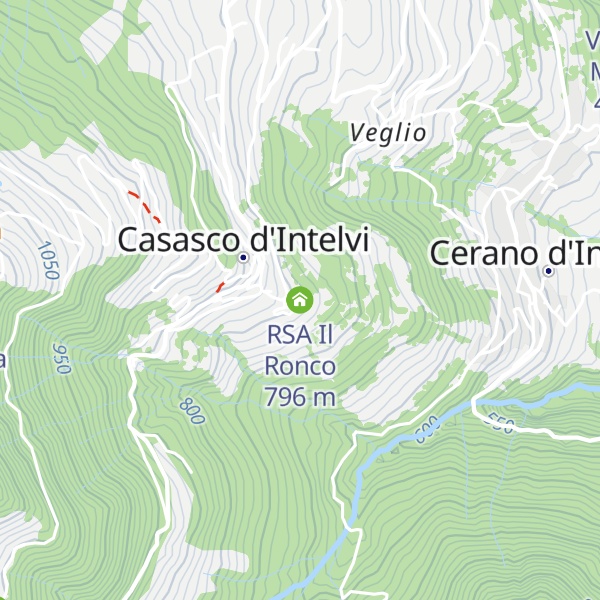 Map of RSA Il Ronco