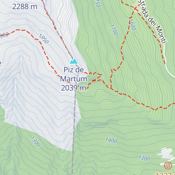 Map of Rifugio Alp de Martum