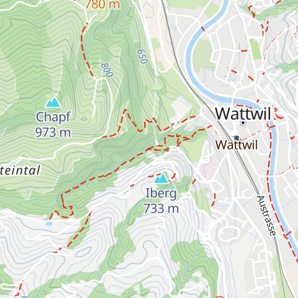 Map of Waldlehrpfadhütte