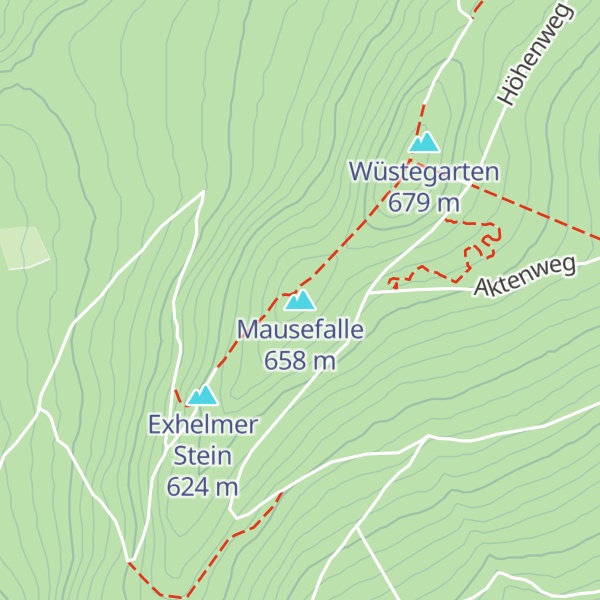 Map of Mausefalle
