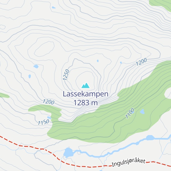 Map of Lassekampen