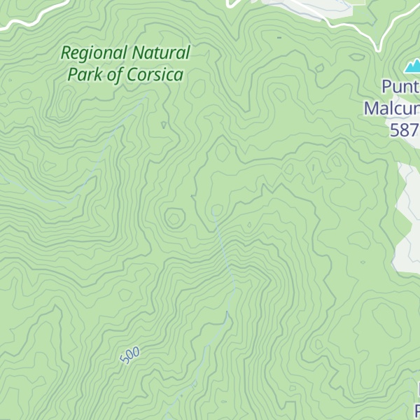 Map of Punta di Capizzale