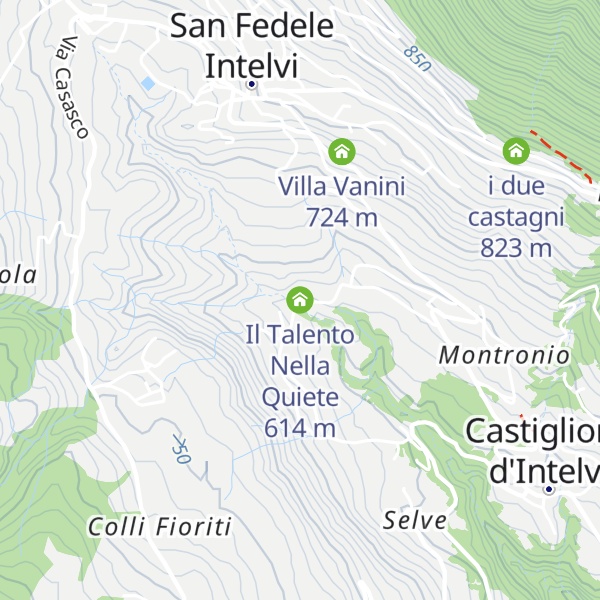 Map of Il Talento Nella Quiete