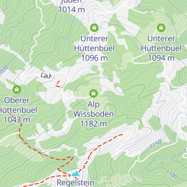 Map of Alp Wissboden