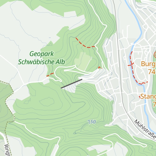 Map of Skihütte Skiclub Straßberg e.V.