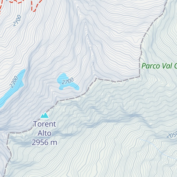 Map of Piz da Termin
