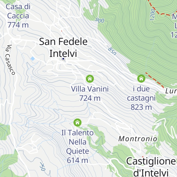 Map of Villa Abbiati